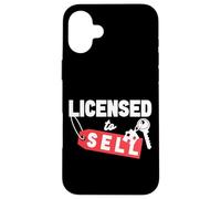 Realtor Licensed To Sell Case for iPhone 16 Plus