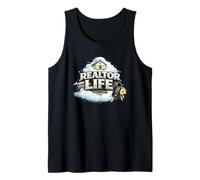 Realtor Life Agent Gift Home Selling House Keys Broker Tank Top