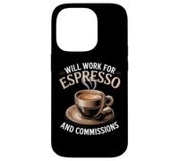 Realtor Life Runs on Espresso & Commissions Case for iPhone 14 Pro