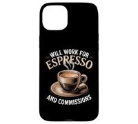 Realtor Life Runs on Espresso & Commissions Case for iPhone 15 Plus