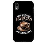 Realtor Life Runs on Espresso & Commissions Case for iPhone XR
