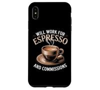 Realtor Life Runs on Espresso & Commissions Case for iPhone XS Max