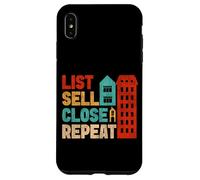 Realtor List Sell Close Repeat Case for iPhone XS Max