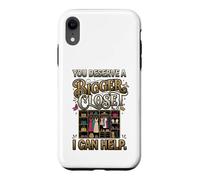 Realtor Real Estate Agent Bigger Closet I Can Help Case for iPhone XR