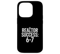 Realtor Success 6 7 Real Estate Hustle Mindset Case for iPhone 14 Pro