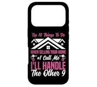 Realtor Top 10 Things To Do When Selling Your Home #1 Call Case for iPhone 17 Pro