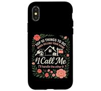 Realtor Top 10 Things To Do When Selling Your Home #1 Call Case for iPhone X/XS