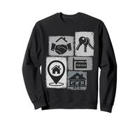 Realtor Vintage Collage Real Estate Sweatshirt