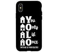 Realtor Yolo You Only List Once With Me As Your Realtor Case for iPhone X/XS