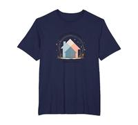 Realtors Women Building Dreams Not Just Selling Houses T-Shirt, Men's Big and Tall, Navy, 4X Tall