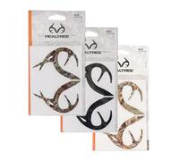 Realtree Classic Colorway Multipack Automotive, Laptop and Water Bottle Vinyl Decals, Edge/Advantage/Black, 3 Pack