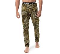 Realtree Men's Heavyweight Fleece Thermal Underwear Long Johns Bottom, Realtree Edge, X-Large