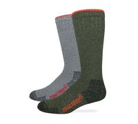 Realtree Mens Heavyweight Ultra Dri Merino Wool Blend Mid Calf Boot Socks 2 Pair Pack (US, Alpha, Large, Regular, Regular, Assorted), Multicolor, Large