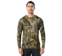 Realtree Men's Long Sleeve Performance Shirt, Realtree APX, Medium