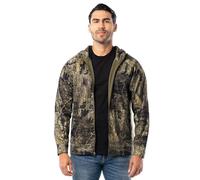 Realtree Men's Performance Bonded Fleece Zip Hoodie, Timber, XL