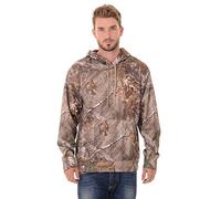 Realtree Mens Performance Camo Pullover Fleece