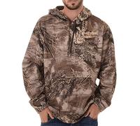 Realtree Mens Performance Camo Pullover Fleece