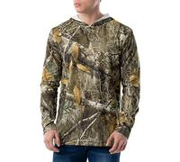Realtree Men's Performance Pullover Hoodie, Realtree Edge Camo, Medium