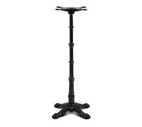 Ream Cast Iron Poseur Table Base - Traditional netfurniture Black One Size