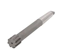 Reamer, Reamer Drill Bit 8 Flute Carbide Reamer Taper Shank 40mm Lathe Machine Reamer Metal Drilling Reaming Tool