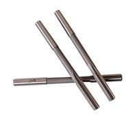 Reamers 2-4mm Cutting Dia HSS Reamer, High Speed Steel Straight Shank Machine Rotating Tool Chucking Reamer (Size : 2Pieces 2.5mm) (Size : 2Pieces 3.5mm)