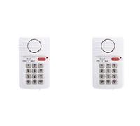 reamhome 2X Loud Wireless Door Alarm Security Pin Panic Keypad for Home Office Garage Shed
