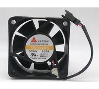 REAMTONY Y. S.TECH 6025 FD246025EB 24V 0.21A industrial computer frequency converter cooling fan