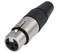 Rean - 3 Pole Xlr Socket, Nickel