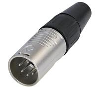 REAN - 5 Pole XLR Plug, Nickel