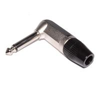 REAN 6.35mm Right Angle Mono Jack Solder Terminal for Audio Cables