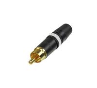 Rean NYS373-9 Male Phono Plug White