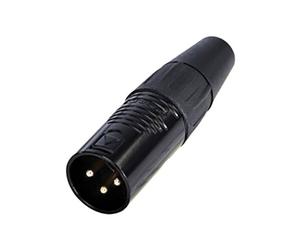 Rean RC3M AV XLR Connector Plug Straight 3 Pins 1pc