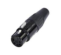 Rean RC5F-BAG XLR Connector 5-Pin Socket Straight 1pc