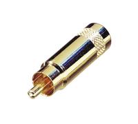 Rean RF2C-AU-0 RCA Connector Gold-Plated Plug 1pc