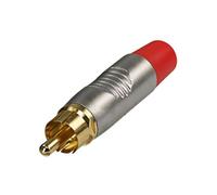 Rean RF2C-AU-2 RCA Connector Plug 1pc Gold-Plated Durable Design
