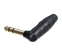 Rean RP3RC-B AV 6.35mm Audio Jack Plug 3 Pins 1pc