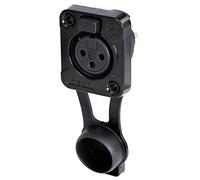 Rean RRX3F-Z-002-1 XLR Connector Socket 3 Pins Built-In 1pc