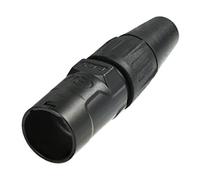 Rean RRX3M-Z-000-1 XLR Connector Plug 3 Pins 1pc Durable Design