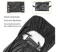 Reanaysto Halloween Bat Car Seat Cover Soft Elastic Fabrics Front Driver Seat Protector Easy to install Non-Slip Automotive Interior Accessories Universal Fit for Cars, Trucks, SUVs