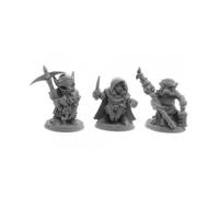 Reaper Deep Gnome Adventurers Miniature Figure 25mm Heroic Scale Bones USA Miniatures