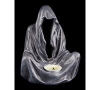 Reaper Figurine Tealight Holder - Die Eternal Flame - Father Death Candle Gothic