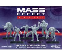 Reaper Forces Alpha - Resin Collectors Miniatures Set: Mass Effect Board Game