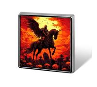 Reaper Horse Square Badge Cute Brooch Pins Button Badges for Backpack Jackets Hats Decor