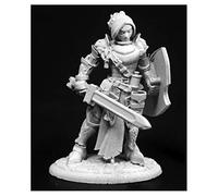 REAPER Merrowyn Lightstar, Female Elf Paladin #03764 Dark Heaven Unpainted Miniature