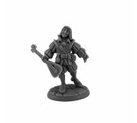 Reaper Miniatures Male Bard Miniature Figure 25mm Heroic Scale Reaper Bones USA