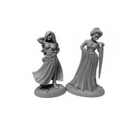 Reaper Miniatures Townsfolk Courtesans Miniature Figure 25mm Heroic Scale Reaper Bones USA