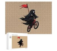 Reaper Ride Or Die Low Rider Jigsaw Puzzles for Adult Family Activities Games Home Decor Puzzle 300 PCS