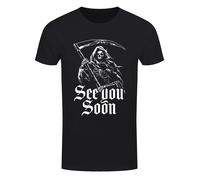 Reaper See You Soon Mens Black T-Shirt