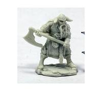 REAPER: Sigurd, Viking - Bones Miniature, Plastic, Unpainted, 25mm, Heroic Scale, Viking, Historical, Tabletop Game, Age 14+