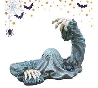 Reaper Statue Crawl Out Scary Halloween Garden Sculpture